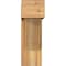 Ekena Millwork Traditional Block Rough Sawn Bracket w/ Offset Brace, Western Red Cedar, 8"W x 24"D x 24"H BKT0806X24X24TRA05RWR - alternate 2